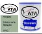 Preview: Nissan, Silverstone Metallic, WV2: 1L Lackdose, von ATW Autoteile West.